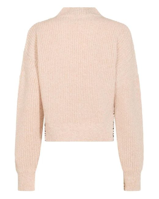 Maglione Con Ricamo-Donna di Marni in Pink