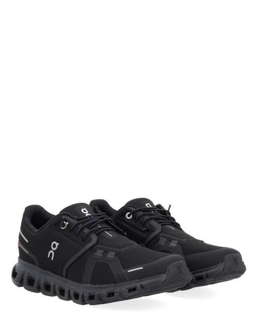 On Shoes Black "cloud 6" Sneaker