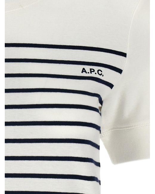 A.P.C. White Alexandra T-shirt