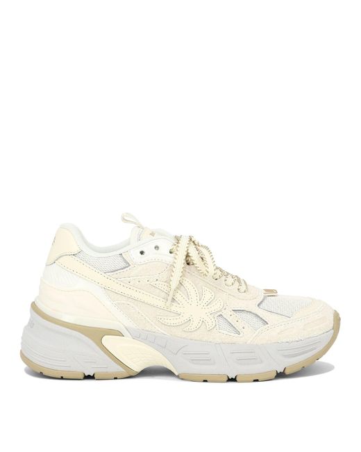 Palm Angels White "Pa 4" Sneakers