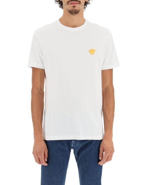 Versace Regular White T Shirt for men
