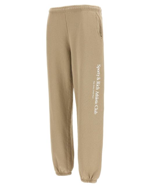 Sporty & Rich Natural Athletic Club Pants