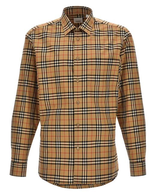 Burberry Natural Simson Shirt, Blouse for men