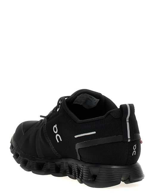 On Shoes Black Cloud 5 Waterproof Sneakers for men
