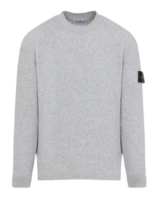 Stone Island Gray Sweaters for men