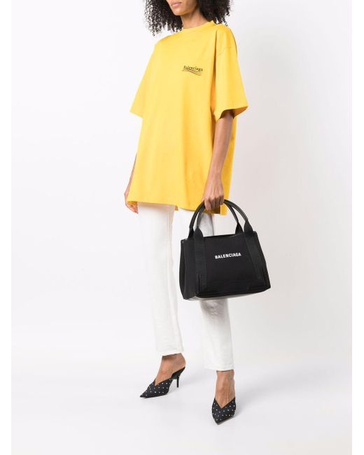 Balenciaga Black Cabas Xs Bag