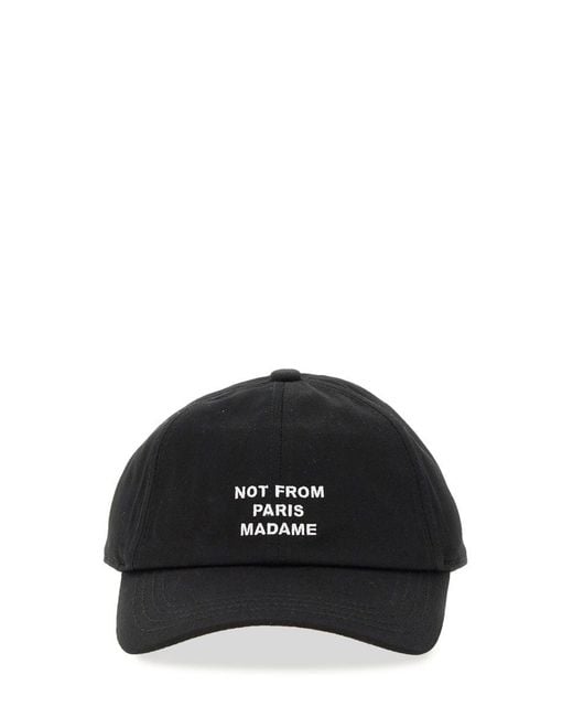 Cappello Da Baseball-Uomo di Drole de Monsieur in Black da Uomo