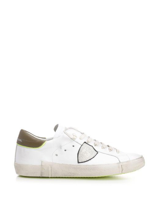 Philippe Model White Prsx Sneakers for men