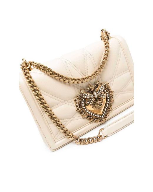 Borse A Spalla E Tracolla Neutro-Donna di Dolce & Gabbana in Metallic