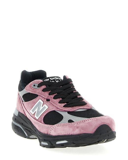 New Balance Purple Made In Usa 993 Sneakers Pink