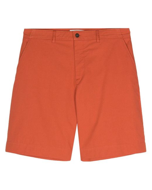 Maison Kitsuné Orange Board Shorts for men