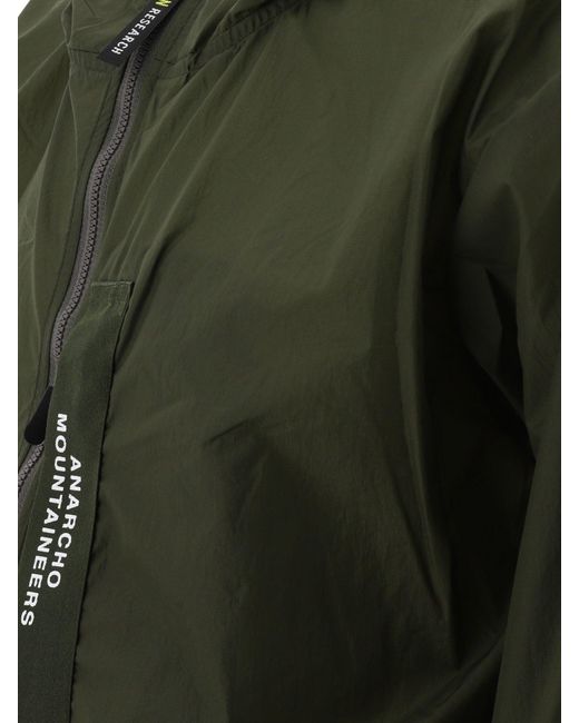 Mountain Research. Green "I.D." Jacket for men