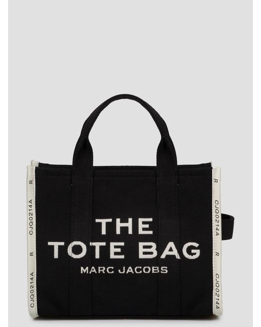 Marc Jacobs Black The Jacquard Medium Tote Bag