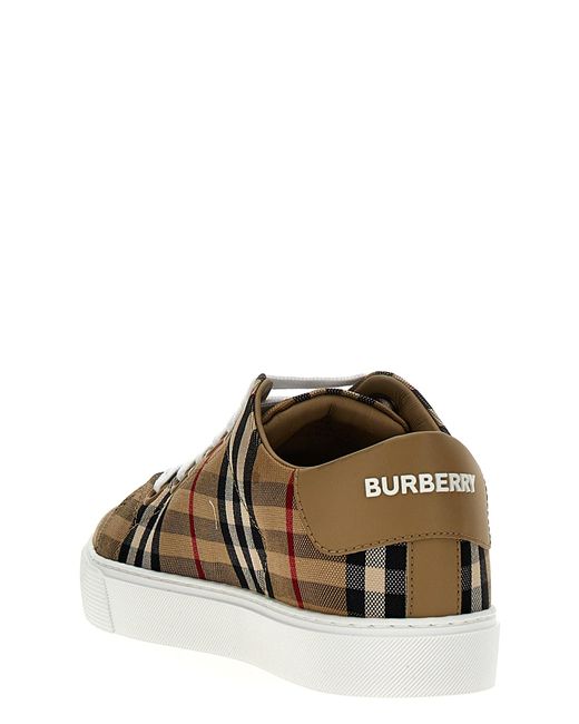 Burberry Brown Newalbridge Sneakers