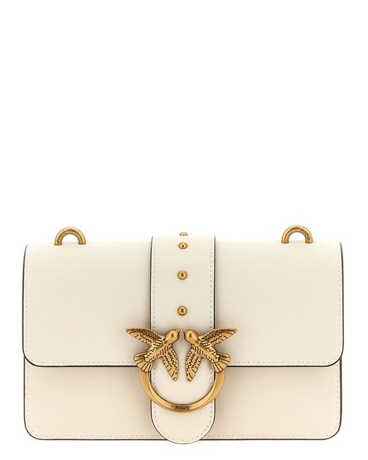 Love One Mini Borse A Tracolla Bianco-Donna di Pinko in Natural