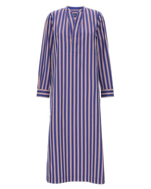 Polo Ralph Lauren Purple Striped Dress Dresses