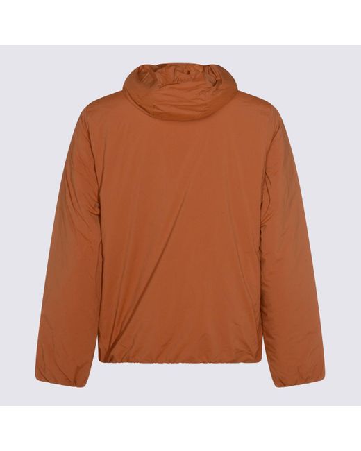 K-Way Brown Jackets Adobe for men