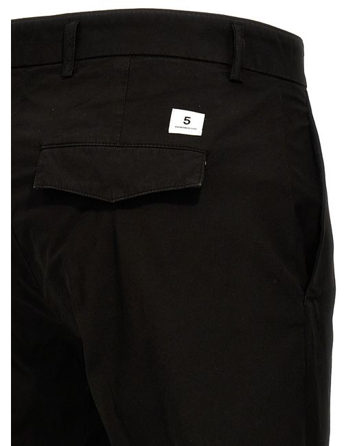 Department 5 Black Prince' Pants for men