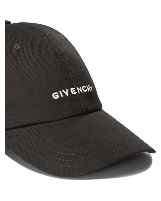 "" ricamato da baseball Cap di Givenchy in Black