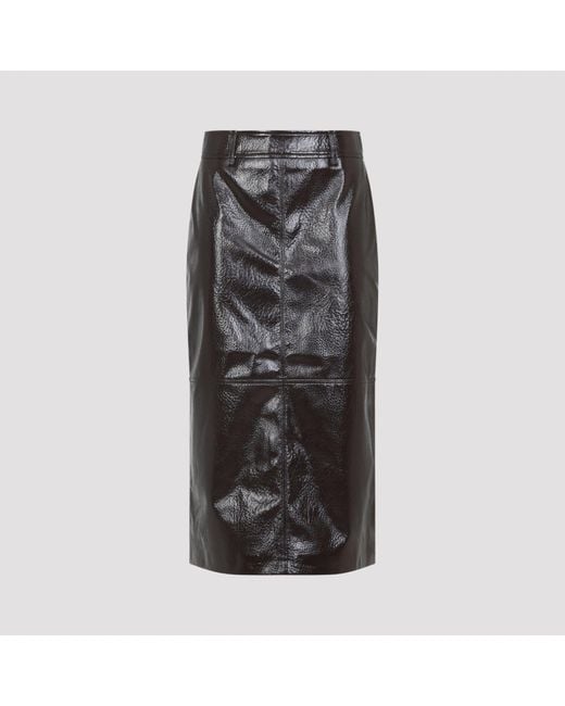 Frankie Shop Black Midi Skirts