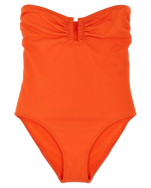 Eres Orange 'Cassiopee' One-Piece Swimsuit
