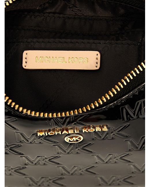 MICHAEL Michael Kors Black 'Jet Set Charm' Handbag