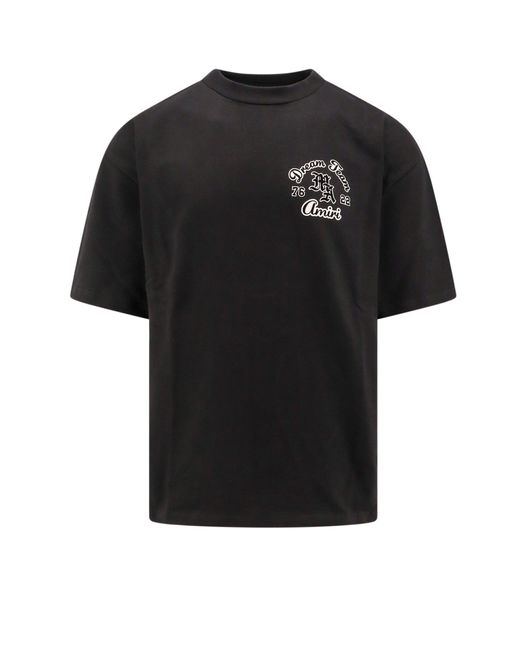 T-shirt in cotone con patch Dream Team di Amiri in Black da Uomo
