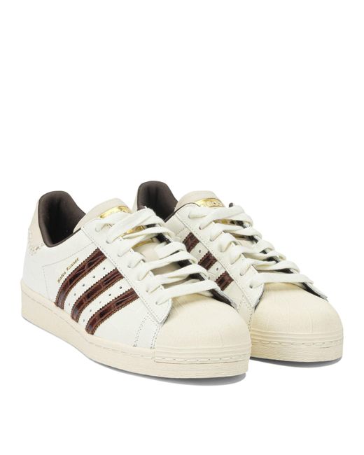 Wales Bonner Superstar Sneakers & Slip-On Bianco-Uomo di Adidas Originals in Natural da Uomo