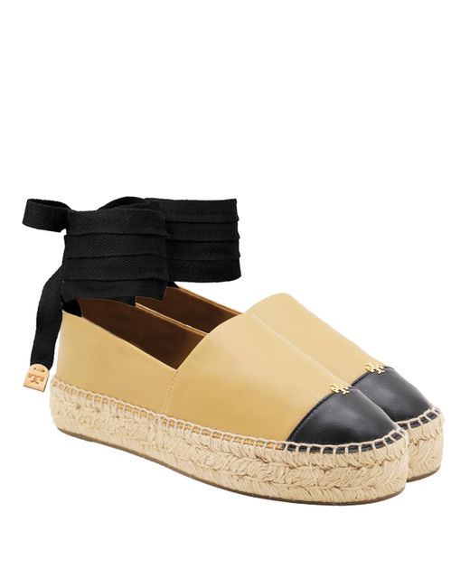 Flat Shoes Ginger-Donna di Tory Burch in Brown