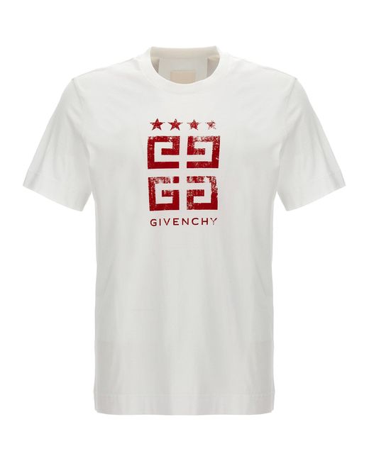 【GIVENCHY】4Gスター ロゴ コットンTシャツ 関税・送料込み GIVENCHY】4Gスター ロゴ コットンTシャツ 関税・送料込み