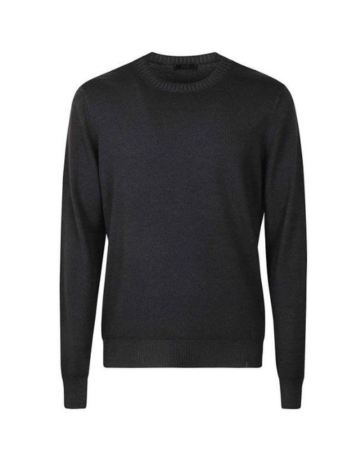 Fay Black Sweaters for men