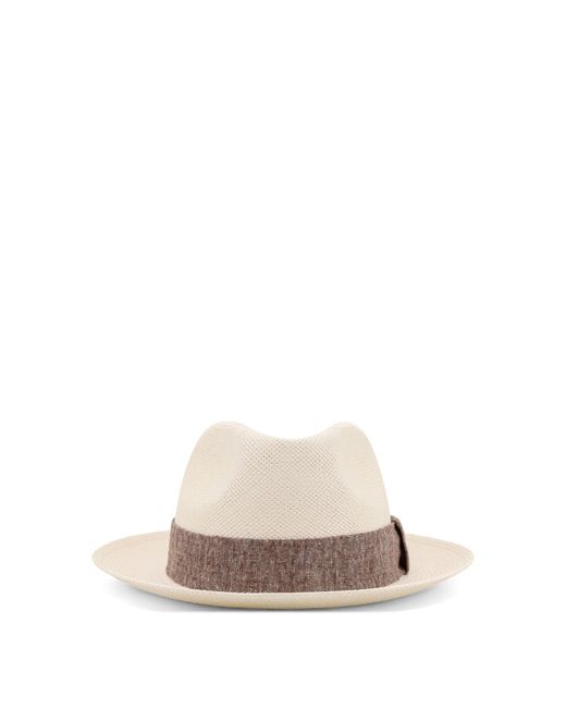 Cappello di Kiton in White da Uomo