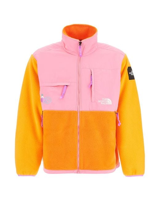 The North Face Pink Giacca Retro Denali Tnf X Yinka Ilori for men