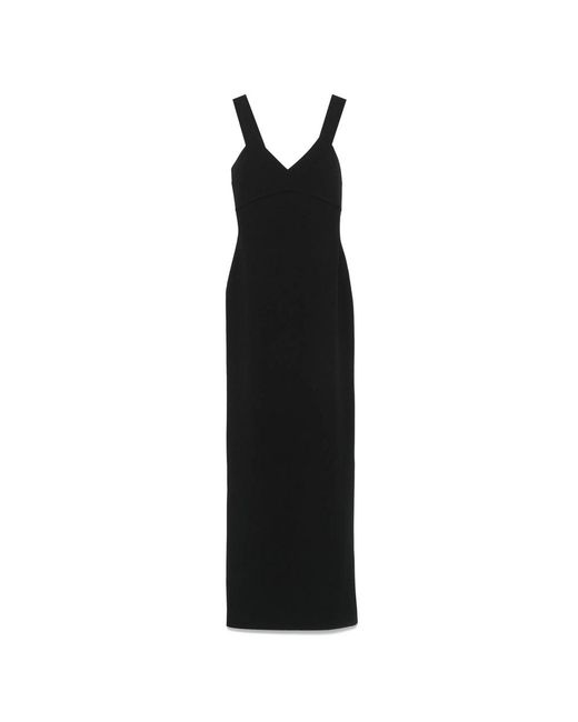 Solace London Black Polyester Suits & Dresses