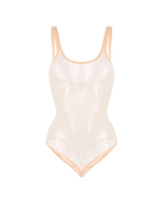 Top Seta-Donna di Wolford in Natural