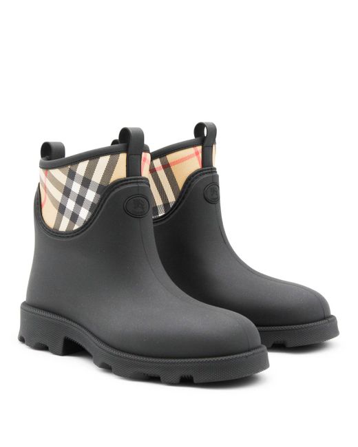 Burberry Brown Boots Blacks And Greys for men