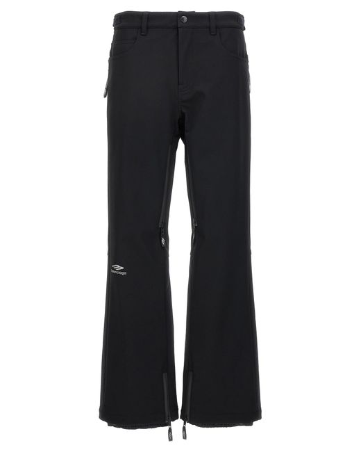 Balenciaga Black 5-pocket Ski 3b Sports Icon Pants
