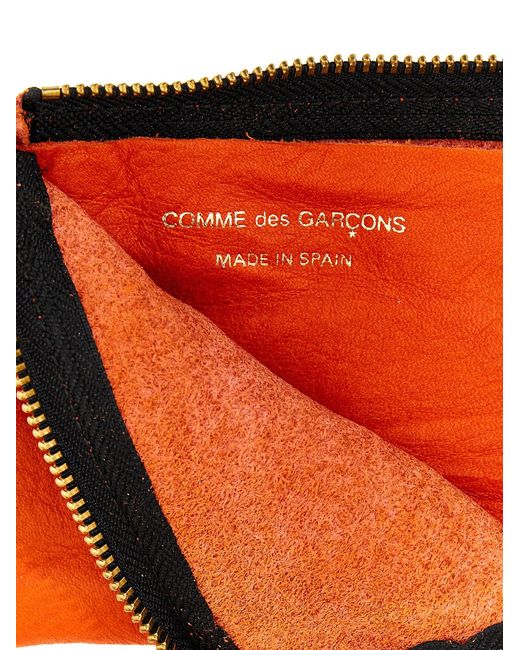 Washed Portafogli Arancione di Comme des Garçons in Orange