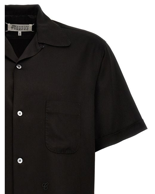 Maison Margiela Black 'C' Shirt for men