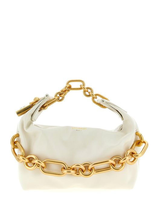 Sync Borse A Mano Bianco-Donna di Balmain in Metallic