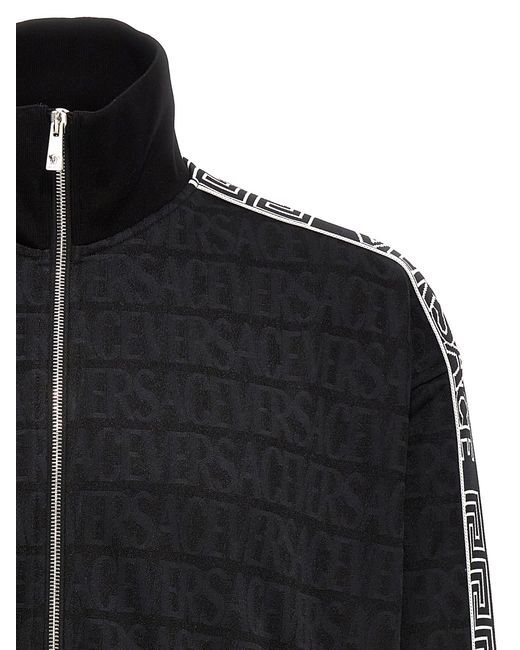 Versace Logo Sweatshirt Black for men