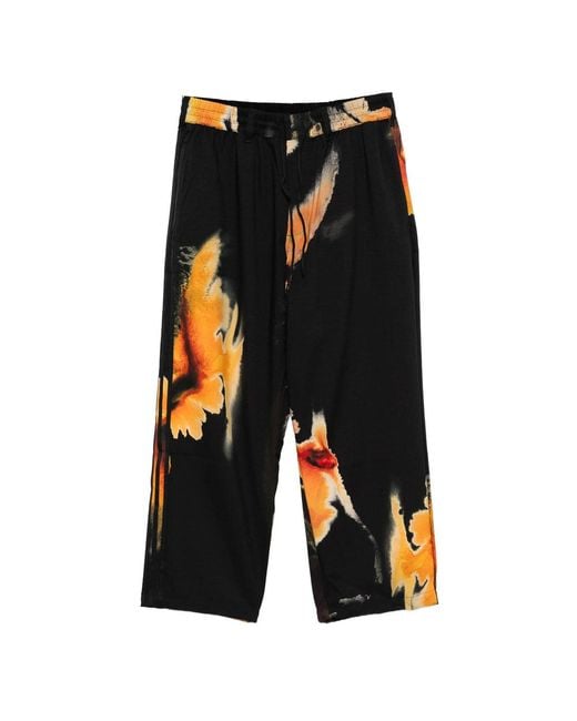 Y-3 Black Pants for men