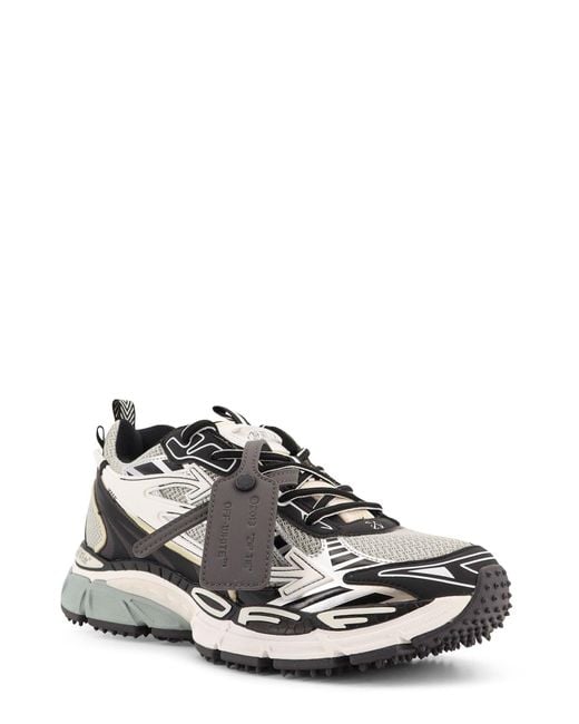 Off-White c/o Virgil Abloh White Ow Be Right Back Mesh And Synthetic Leather Sneakers for men
