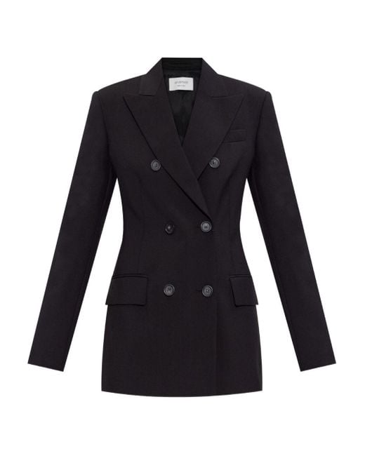 SPORTMAX PRE Black Double Breasted Blazer Jacket
