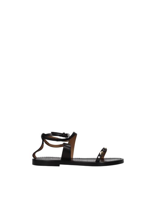 Isabel Marant White Sandals Jothee Leather