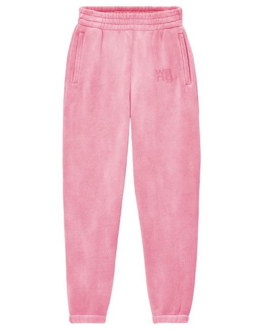 Pantaloni Sportivi di Alexander Wang in Pink