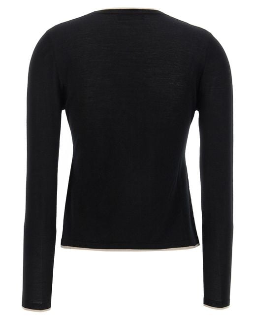 Max Mara Black 'Kenya' Cardigan