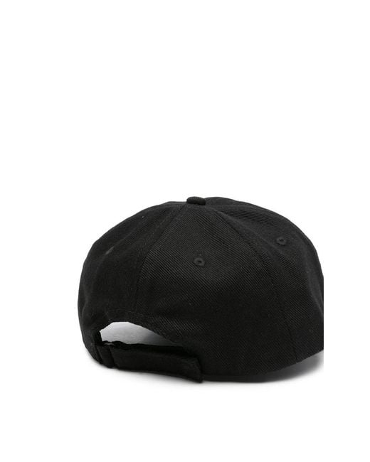 Versace Jeans Couture Black Cotton Hats