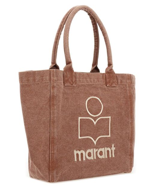Yenky Tote Bag Small-Donna di Isabel Marant in Brown
