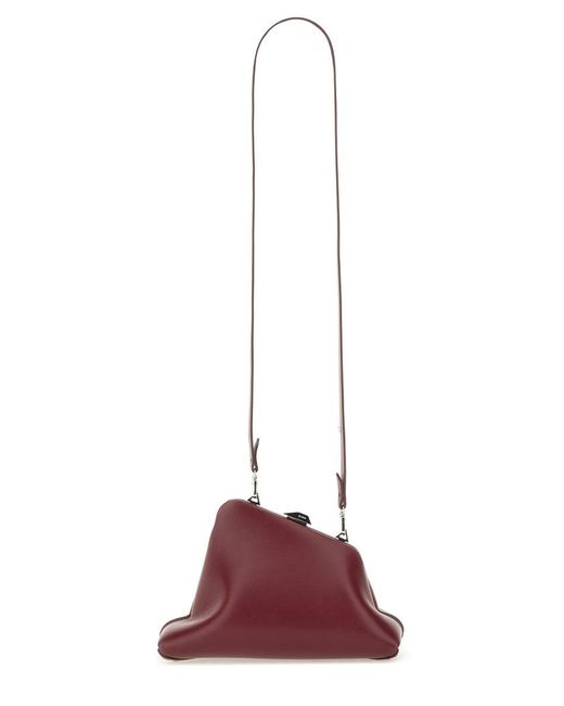 Clutch "Day Off" Small-Donna di The Attico in Red